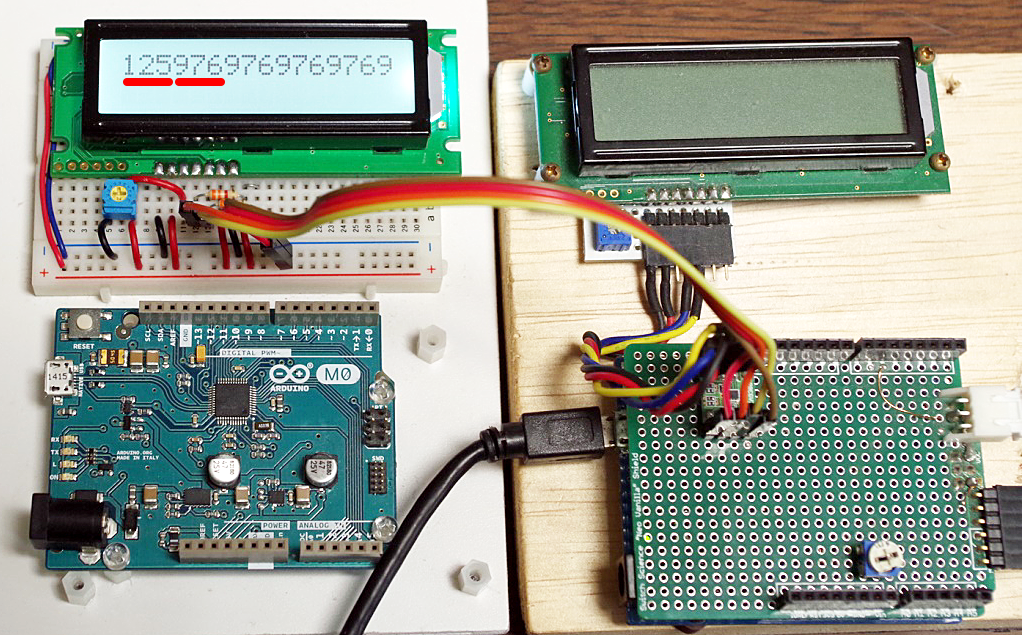 ArduinoにLCDキャラクタ・ディスプレイ・モジュールを接続する（9）Wire ライブラリ | 電子工作(MAKE)