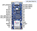 CircuitPython 10行プログラミング Step6 (3) Nano RP2040 ConnectにI2CでIMUセンサLSM9DS1