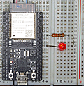 ESP32入門 通信機能が標準搭載されたマイコン・ボード (2) Arduino IDEでLチカ（LED点滅）プログラムを作る