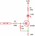 今から始める電子工作 Step2 ④ I/Oポートからリレーを駆動　その3 MOSFET