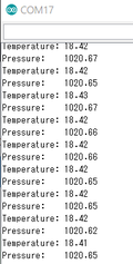 SpresenseでLチカから始める (27) Wireライブラリ 温度気圧DPS310