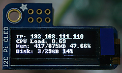 IoTで使うPython入門Step1-I2C LM75Bで温度測定 (5) OLEDへ表示