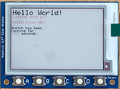 CircuitPython 10行プログラミング Step3 (3) eInk/ePaper