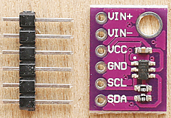 5ドル！ラズパイ・ゼロ（Raspberry pi Zero）でIoT　(35)　A-Dコンバータの利用10　I2C ADS1110