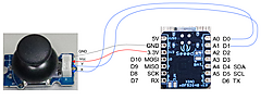 CircuitPython 10行プログラミング Step8 (5) アナログ入力