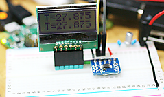 5ドル！ラズパイ・ゼロ（Raspberry pi Zero）でIoT　(17)　ディジタル温度センサ2 I2C LM75B