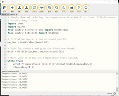 CircuitPython 10行プログラミング (7) 1-Wire