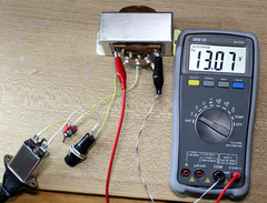 Raspberry Piのアナログ電源をキットで作る　(3) 動作確認