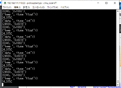 IoTで使うPython入門Step1-I2C LM75Bで温度測定 (3) read_word_data